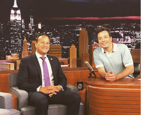 Leo Varadkar Met Jimmy Fallon On His Recent Trip To The U.S.