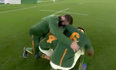 Irish fans got a real kick out of the Rugby World Cup final