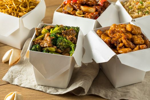 Stock image of takeaway