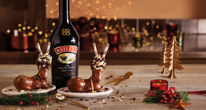 Here’s where you can get yourself a delicious Baileys chocolate reindeer
