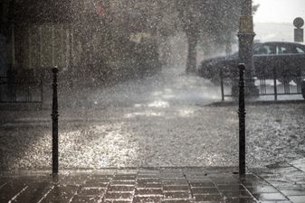 Heavy rain warning issued to four counties by Met Éireann