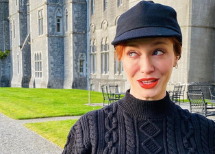 ‘Mad Men’ star Christina Hendricks is holidaying at one of Ireland’s most luxurious castles