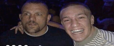 McGregor thanks UFC legend, posting hilarious throwback picture together