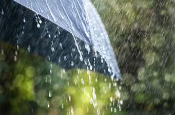 Rainfall warning issued for four counties tomorrow