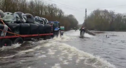 Three lads take their jet skis to the roads in Tipperary to tackle the floods
