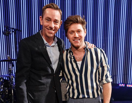 Niall Horan will be on the Late Late Show this week