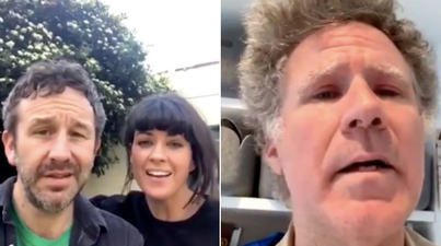 WATCH: Chris O’Dowd joins Will Ferrell and and other celebs for version of ‘Imagine’