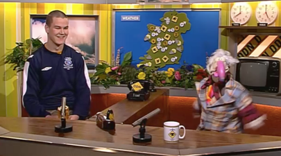 WATCH: Johnny Sexton scoffs breakfast roll in bizarre 2006 interview with Dustin