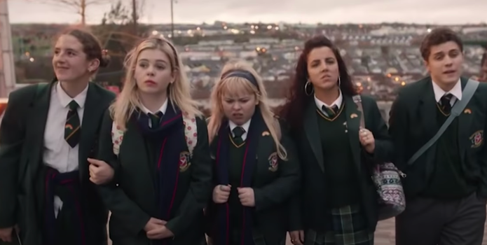 Derry Girls mural