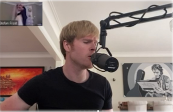 Kodaline surprised two NHS workers with an acoustic performance at their virtual wedding