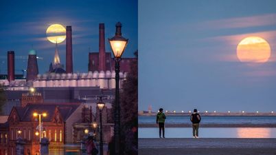 PICS: All the best pics of last night’s full flower supermoon