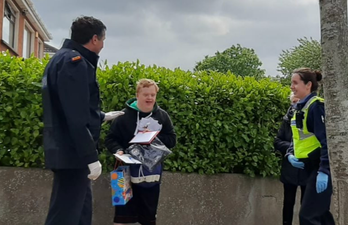 Gardaí pay Philip a birthday visit after Robbie Keane’s call for birthday cards