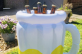 This inflatable beer cooler costs just €3 and will come in very handy this weekend