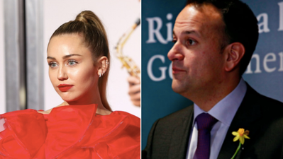 Leo Varadkar has responded to a call out by Miley Cyrus over the weekend