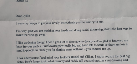 People are loving the letter Tony Holohan wrote to a young girl after he announced he is stepping down