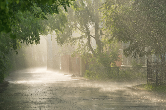 It is going to be very warm and very rainy all week