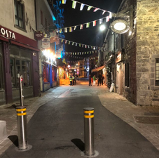 Galway city pictured looking eerily quiet during Race Week