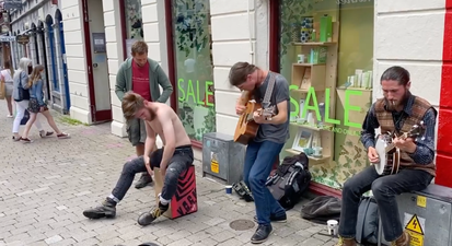 WATCH: Buskers make a welcome return to the streets of Galway
