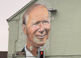 A lovely Jack Charlton mural has popped up in Waterford