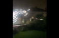 WATCH: Shocking footage shows sparks flying from Cork power line during Storm Ellen