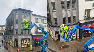 PICS: Galway is already prepping for the Christmas lights to go up
