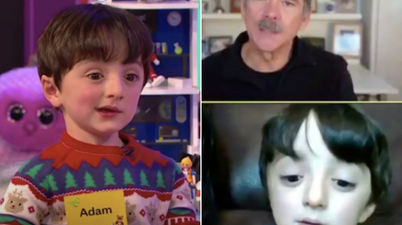 WATCH: Adam King returned to the Late Late to meet one of his space heroes last night