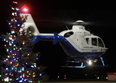 The Garda Air Support Unit have spotted Santa preparing for his Christmas Eve run