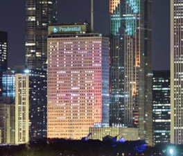 PICS: A giant ‘Mayo for Sam’ display has appeared in Chicago