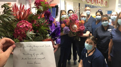 Liam Neeson just did the loveliest thing for frontline nursing staff