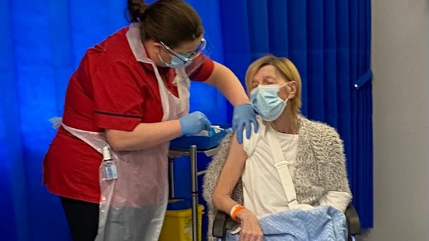 The first Covid vaccine has officially been administered in Ireland