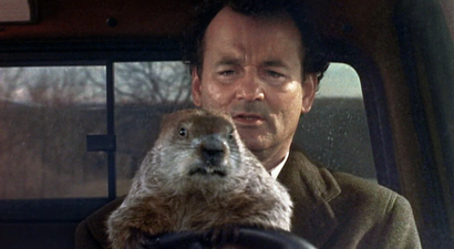 It’s Groundhog Day so one TV channel is screening the movie back-to-back all day