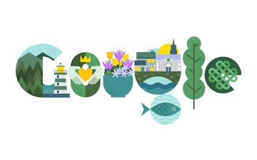 Google unveil new Doodle designed by an Irish artist for St. Patrick's Day