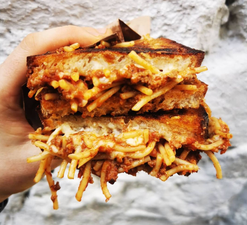 This Mayo spot is serving up a Spag-Bol Sambo!