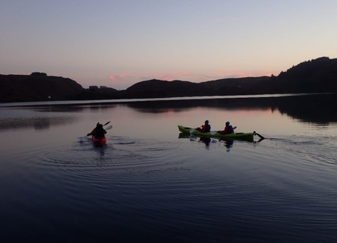 You can go moonlight kayaking in Cork and it looks so peaceful