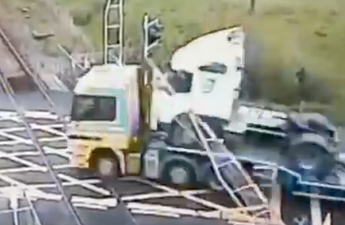 WATCH: Irish Rail appeals for road users to act safely after level crossing incident today