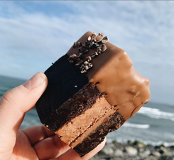 Sea side café in Sligo selling these incredible ice cream sambos