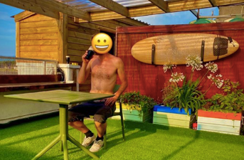 Check out this stunning outdoor dining spot in Strandhill!