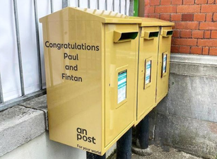 An Post celebrated Ireland’s Olympic gold medalists in the sweetest way