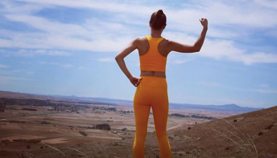 Live your best sustainable life with these leggings made from recycled bottles