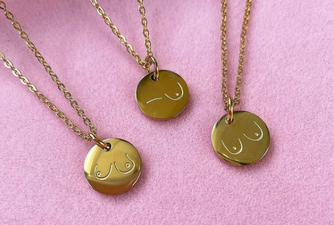 This small Irish jewelry business is selling necklaces in aid of Breast Cancer Awareness