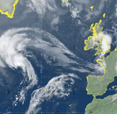 Temperatures to rise as Ireland is affected by Hurricane Sam