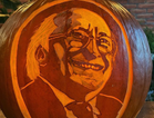 Ever wondered what Michael D would look like carved into a pumpkin?