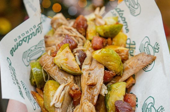 These festive fries will keep you going if you just can’t wait for your Christmas dinner