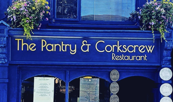 exterior of westport restaurant the pantry and corkscrew