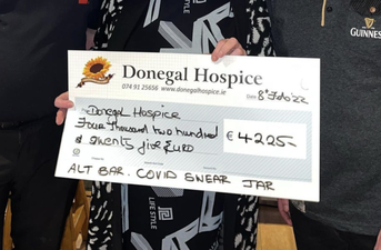Donegal pub raises over €4,000 with Covid swear jar