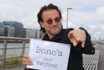 Bono lookalike hired by Vogue magazine to fill in for cover shoot