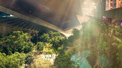 Meet ‘The Line’, the world’s future city complete with flying taxis and regulated micro-climate