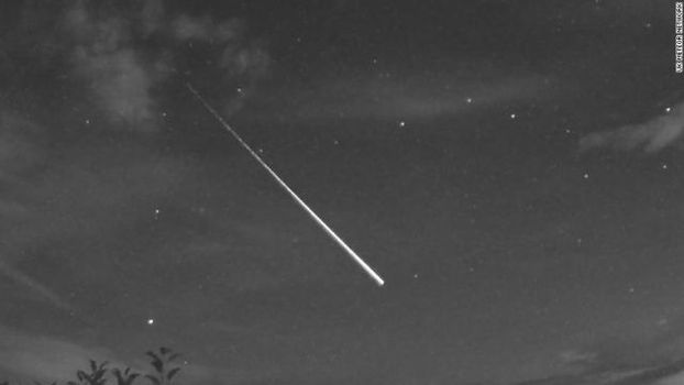 scientists fireball ireland meteor