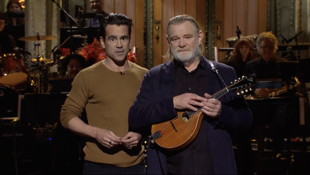 colin farrell and brendan gleeson on snl