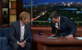 ‘Dom-nom-nall’ Gleeson calls out Stephen Colbert for name mispronunciation 